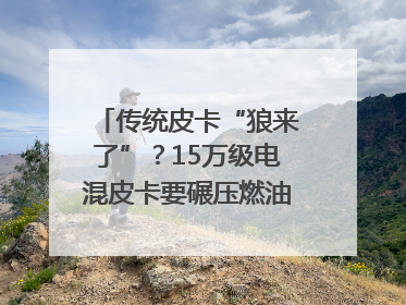 传统皮卡“狼来了”？15万级电混皮卡要碾压燃油车｜汽车风云